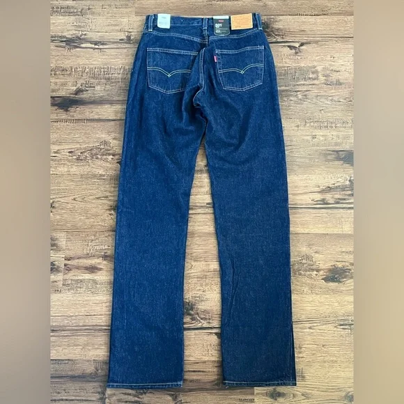 Levi’s Premium 501 90s Straight Leg Selvedge Jeans ‘Blue’ size wmns W27xL36